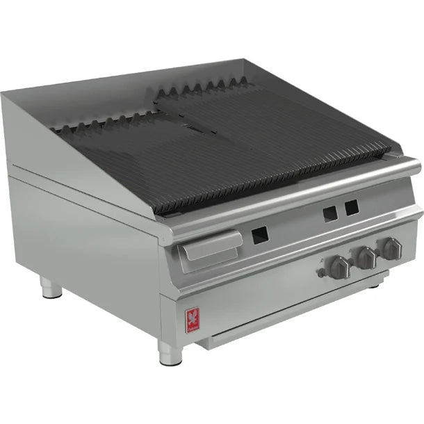 Falcon Dominator Plus G3925 Countertop 3 Zone Gas Chargrill 26.3kW