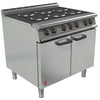 Falcon E3101 Dominator Plus 6 Hot Plate Range Oven 18.2kW.
