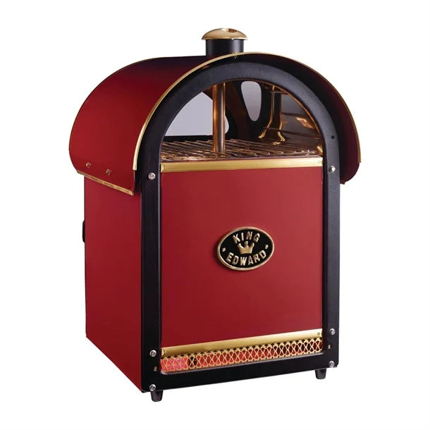 King Edward PB2FV/CLA Large Claret Potato Oven 50 Capacity