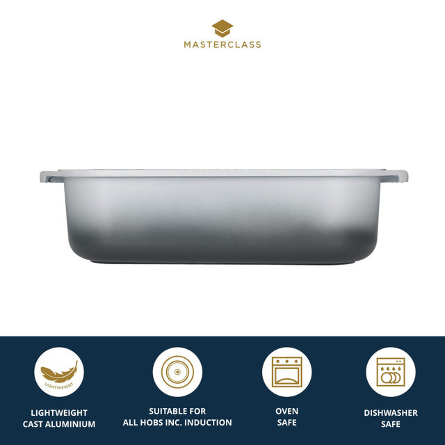 MasterClass Large Roasting Tin With Handles Ombre Grey