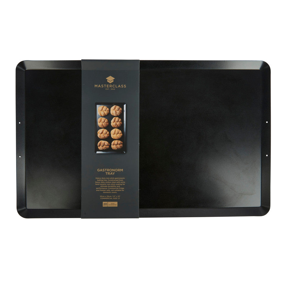 MasterClass Non-Stick 1/1 GN Baking Tray 1.5mm Depth