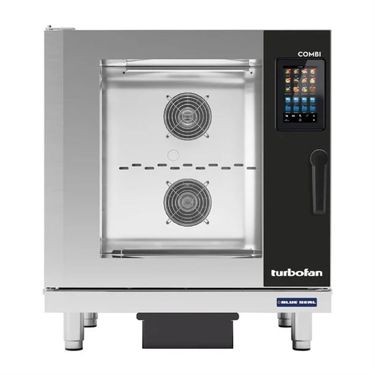 Blue Seal EC40D7 Turbofan Digital Electric Combi Oven 7x 1/1GN