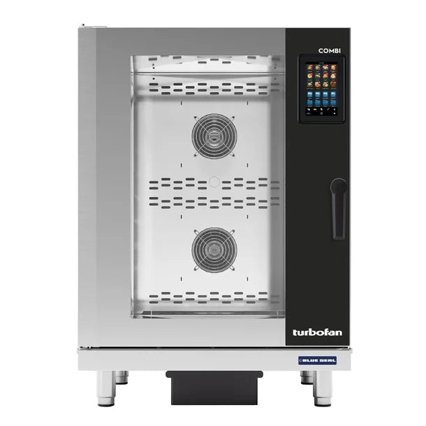 Blue Seal EC40T10 Turbofan Digital Electric Combi Oven 10x 1/1GN