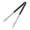 Hygiplas Colour Coded Black Serving Tongs 405mm