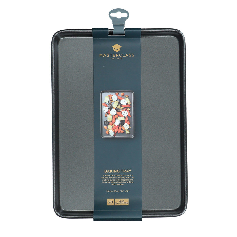 MasterClass Non-Stick Grey Baking Tray 35cm x 25cm
