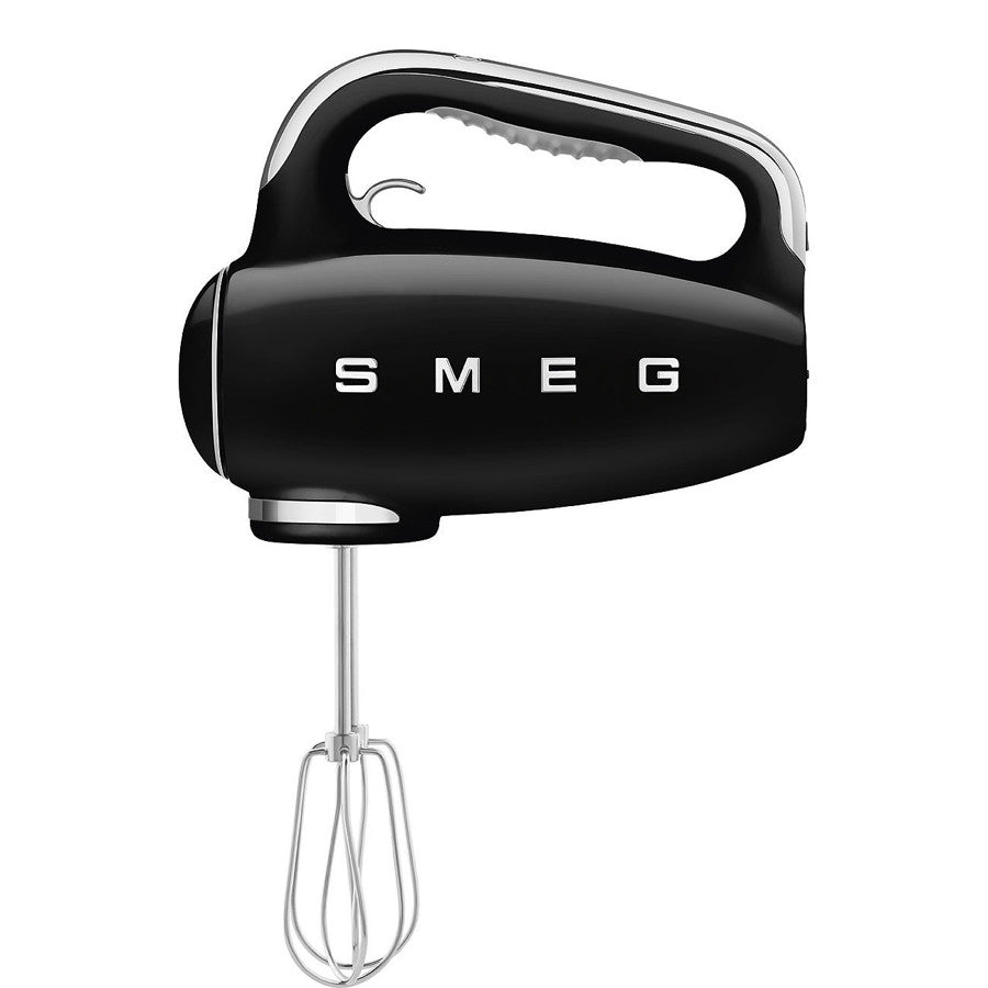 Smeg HMF01BLUK Retro Black Hand Mixer 250W