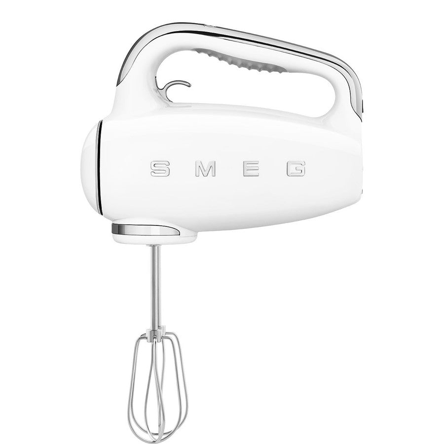 Smeg HMF01WHUK Retro White Hand Mixer 250W