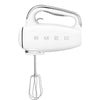 Smeg HMF01WHUK Retro White Hand Mixer 250W