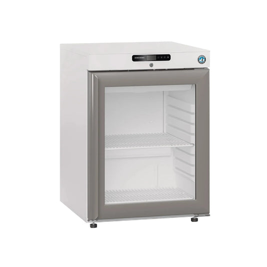 Hoshizaki Compact FG220L DR G U White Undercounter Glass Door Freezer 123 Litres