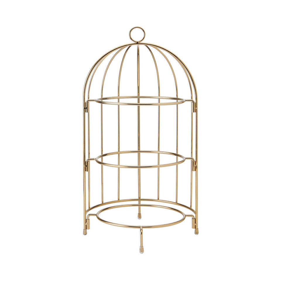 Artesà 3 Tier Afternoon Tea Cake Bird Cage Stand 22cm x 42cm