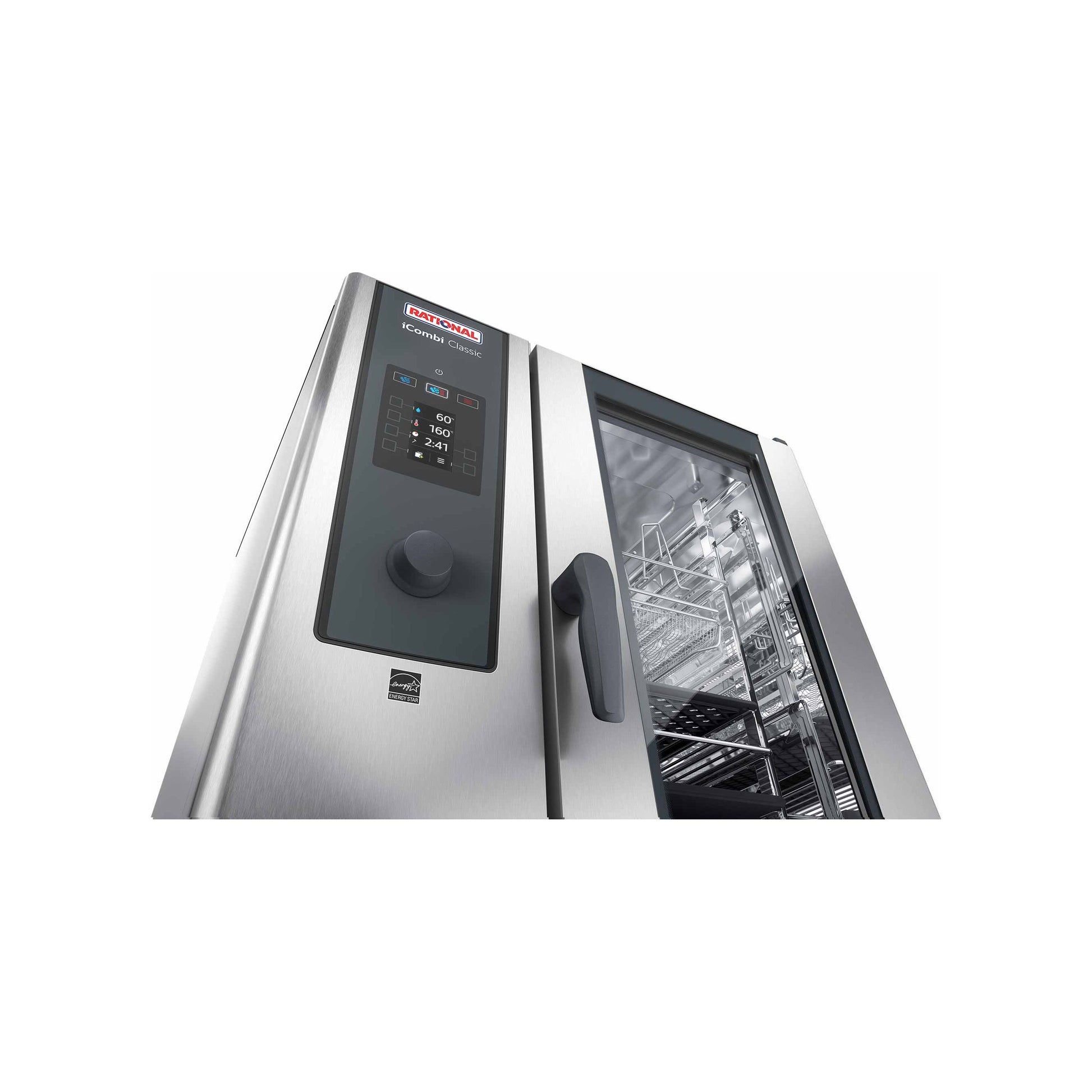 Rational iCombi Classic ICC 6-1/1 Electric 3 Phase Combination Oven 10.8kw Close Up