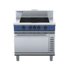 Blue Seal Evolution IN54F Electric 4 Zone Induction Fan-Assisted Oven Range 26.1kw