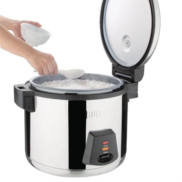 Buffalo Premium Commercial Rice Cooker 6 Litres