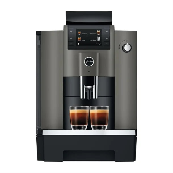 Jura W4 Dark Inox Bean to Cup Coffee Machine.