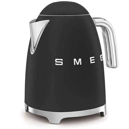 Smeg KLF03BLMUK Retro Matte Black Kettle 1.7 Litres