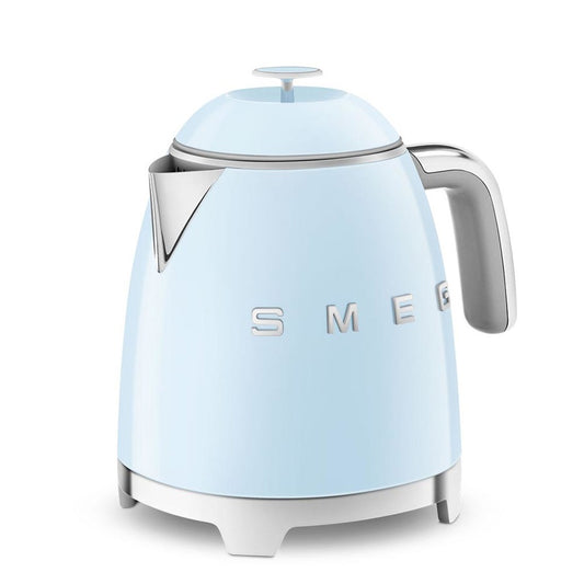 Smeg KLF05PBUK Small Retro Pastel Blue Kettle 0.8 Litres 