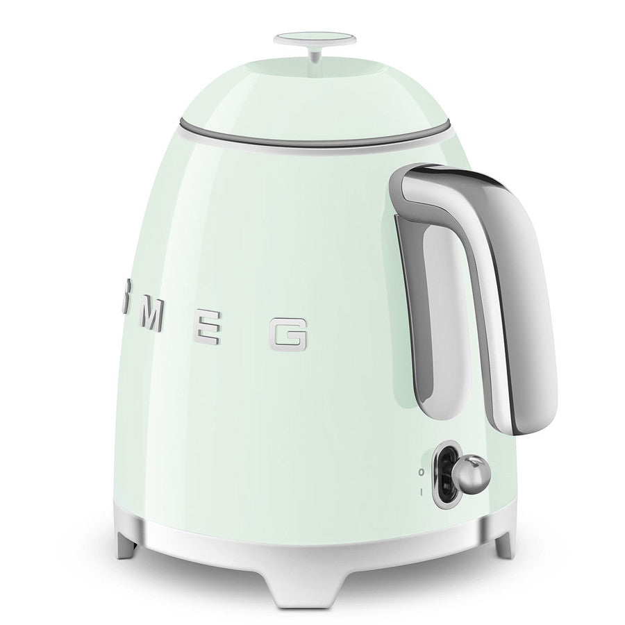 Smeg KLF05PGUK Small Retro Pastel Green Kettle 0.8 Litres