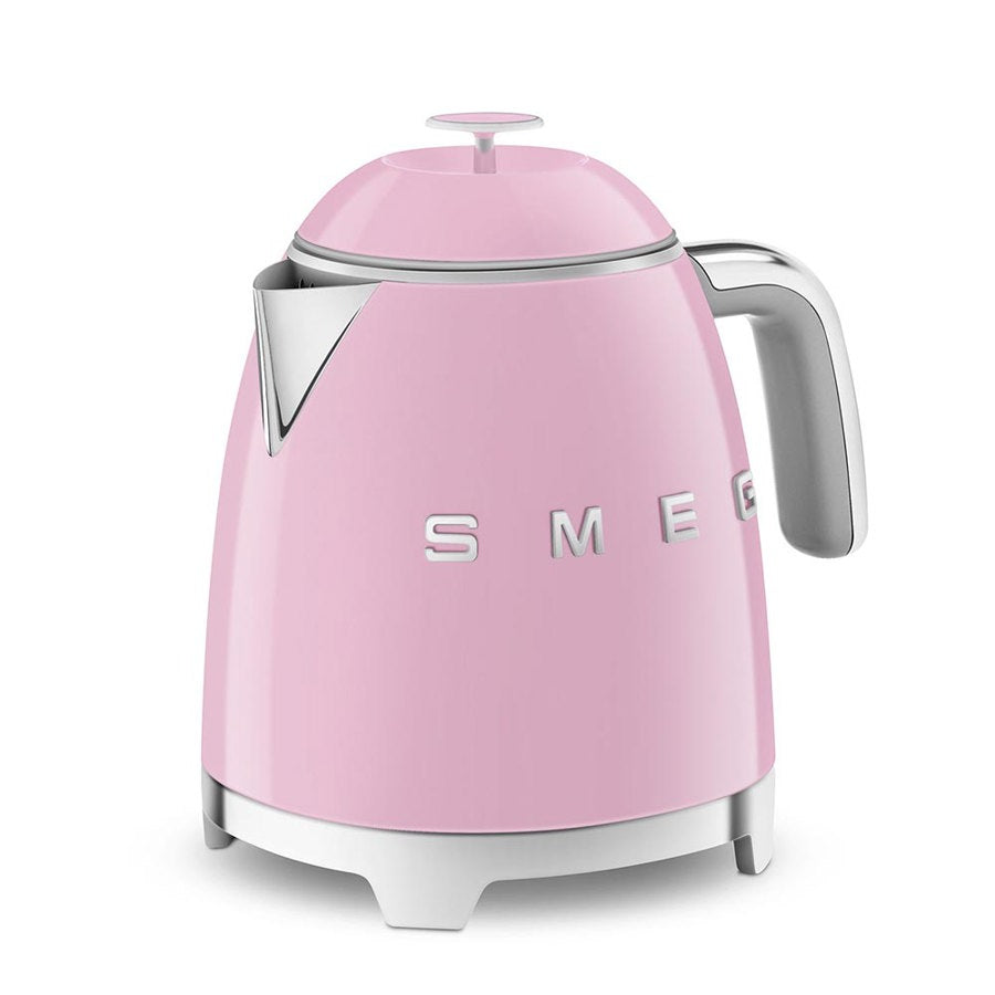 Smeg KLF05PKUK Small Retro Pink Kettle 0.8 Litres