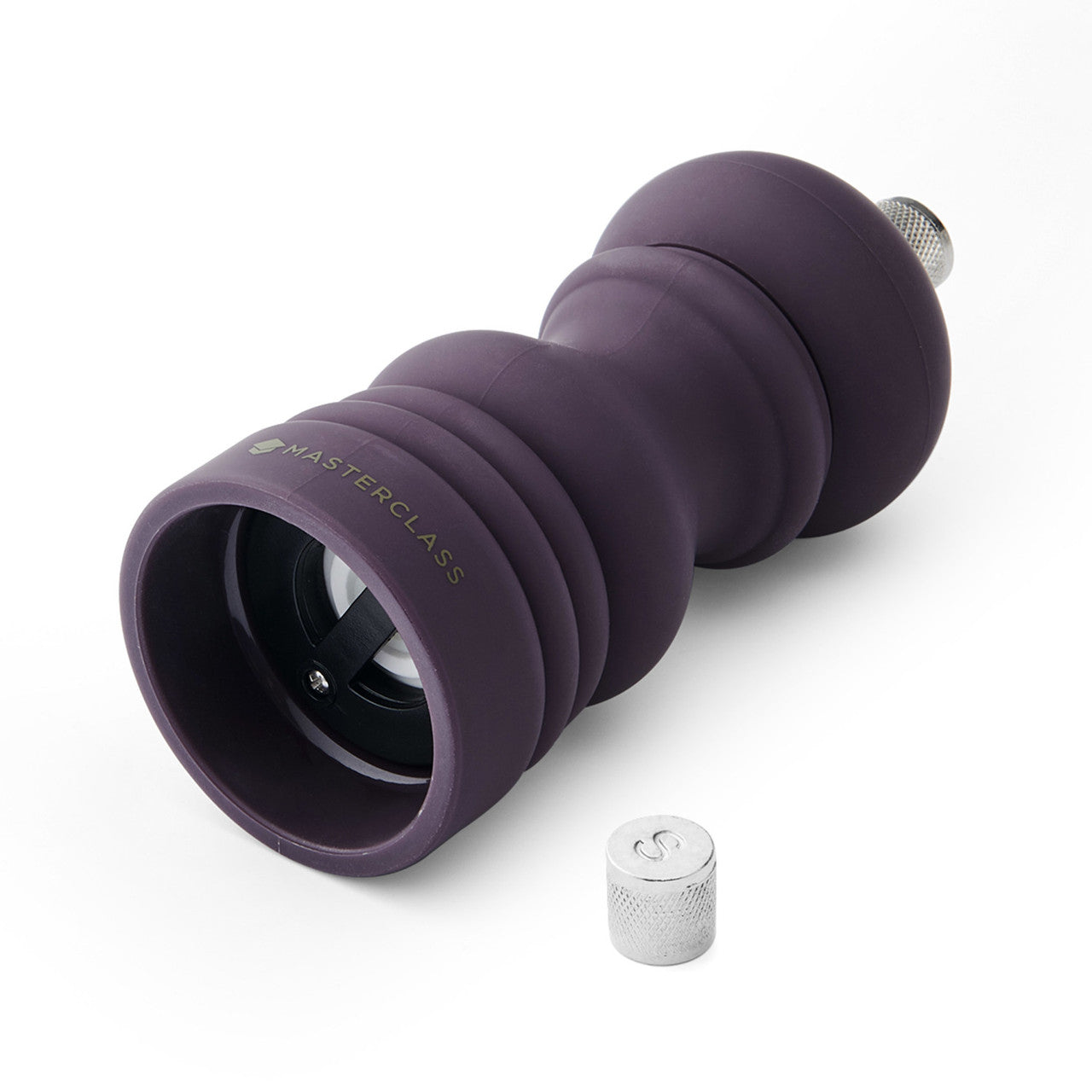MasterClass Purple Ceramic Salt & Pepper Grinder 12cm