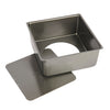 MasterClass KCMCHB38 Non-Stick Square Loose Base Deep Cake Pan 18cm