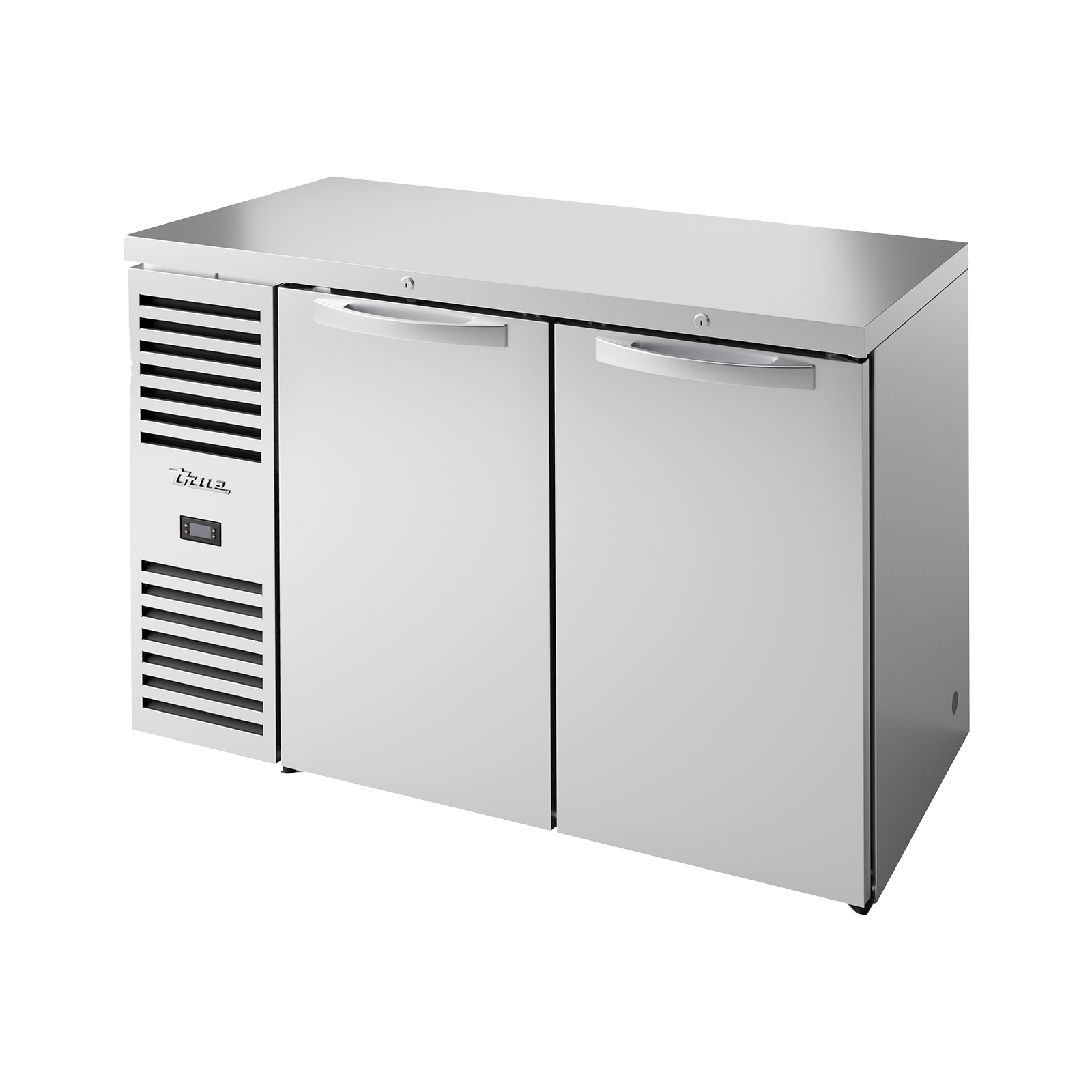 True TBR52-RISZ1-L-S-SS-2 Stainless Steel Double Door Undercounter Fridge 480 Litres