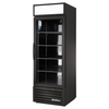 True Refrigeration TSL02 Black Upright Single Glass Door Display Fridge 651 Litres