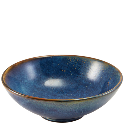 GenWare Terra Porcelain Aqua Blue Noodle Bowl 20.2cm Case Size 6