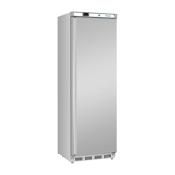 Polar PC004 C-Series Upright Stainless Steel Single Door Fridge 400Ltr