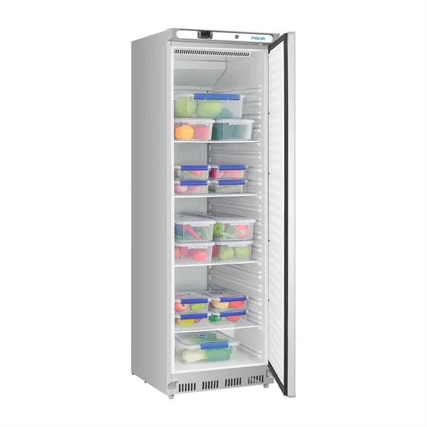 Polar PC004 C-Series Upright Stainless Steel Single Door Fridge 400Ltr