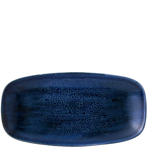 Churchill Stonecast® Chefs' Oblong Plate No.3 Ultramarine 29.80cm Case Size 12 - Cater-Connect Ltd