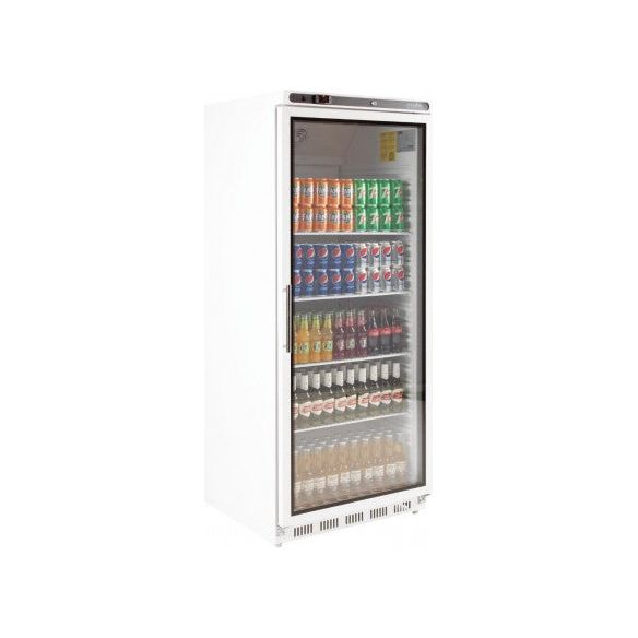 The Polar CD088 C-Series Upright Single Door Display Fridge 600Ltr is Ideal as a primary fridge in less demanding kitchens or as a backup fridge in busier sites, the Polar C-Series single door fridge delivers generous internal chilled storage capacity and 2/1 gastronorm compatibility.