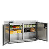Williams HA280-SA Amber Double Door Undercounter Refrigerator 267L