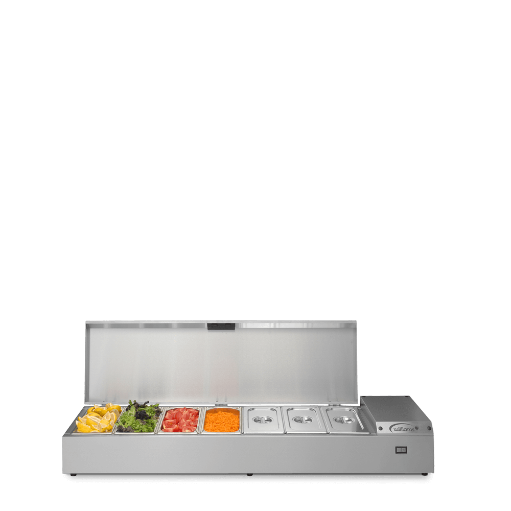 Williams TW15-SS Thermowell Refrigerated Stainless Steel 7 x 1/3GN