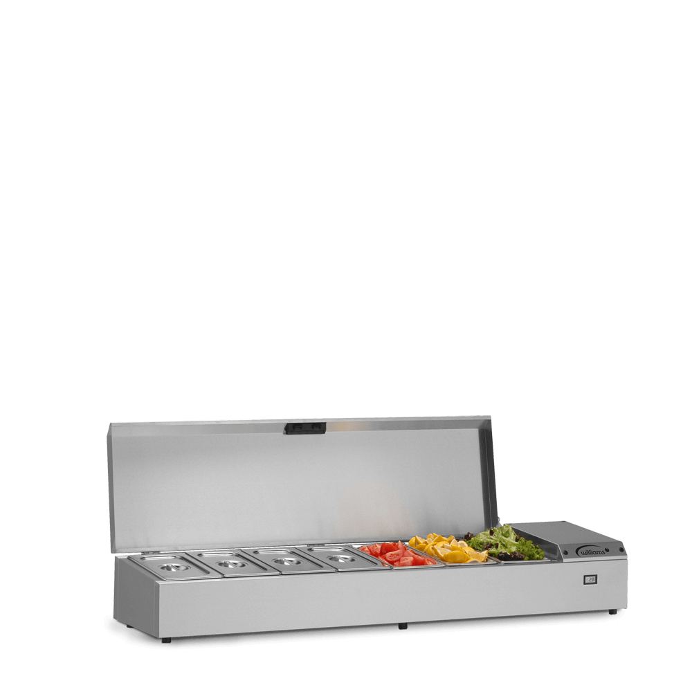 Williams TW15-SS Thermowell Refrigerated Stainless Steel 7 x 1/3GN