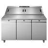 Williams Onyx HCPC3-SS 3 Door Refrigerated Prep Counter 613 Litres