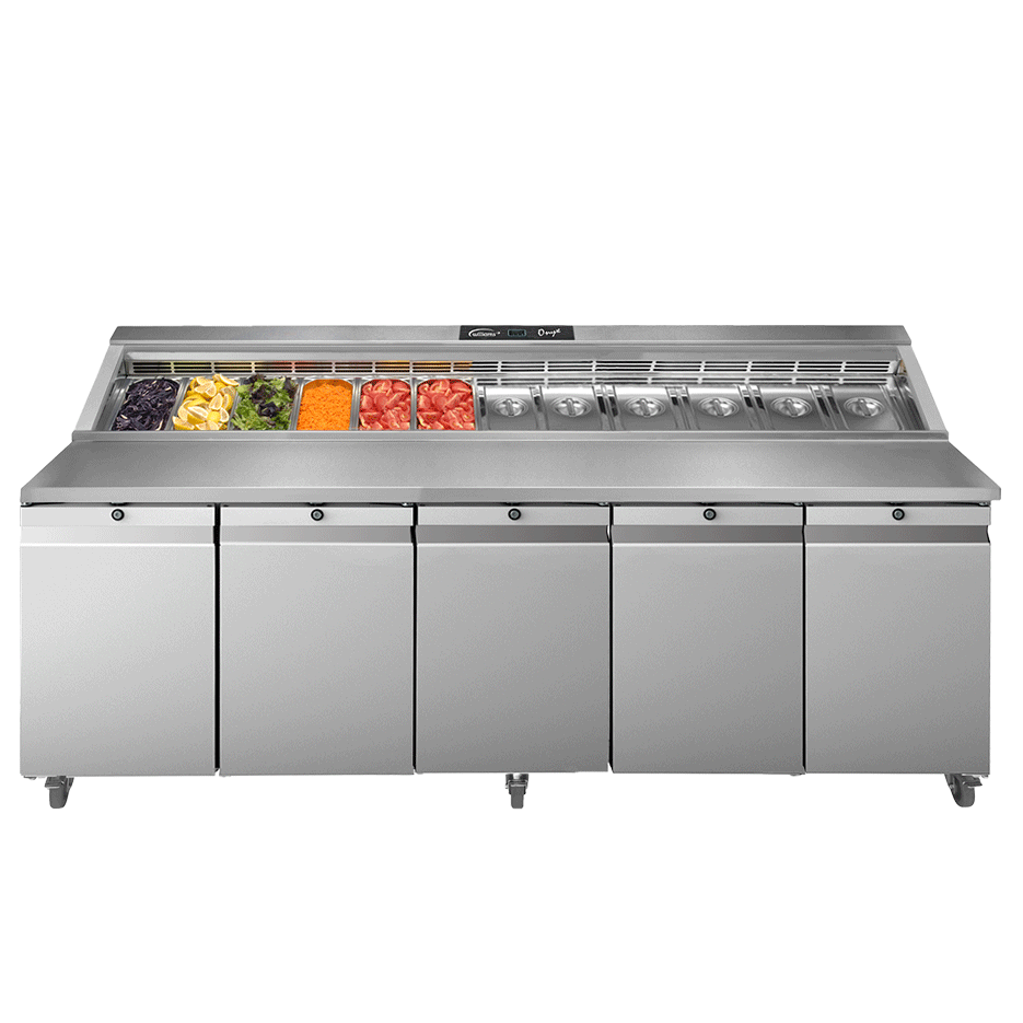 Williams Onyx HCPC5-SS Refrigerated Prep Counter 1137 Litres