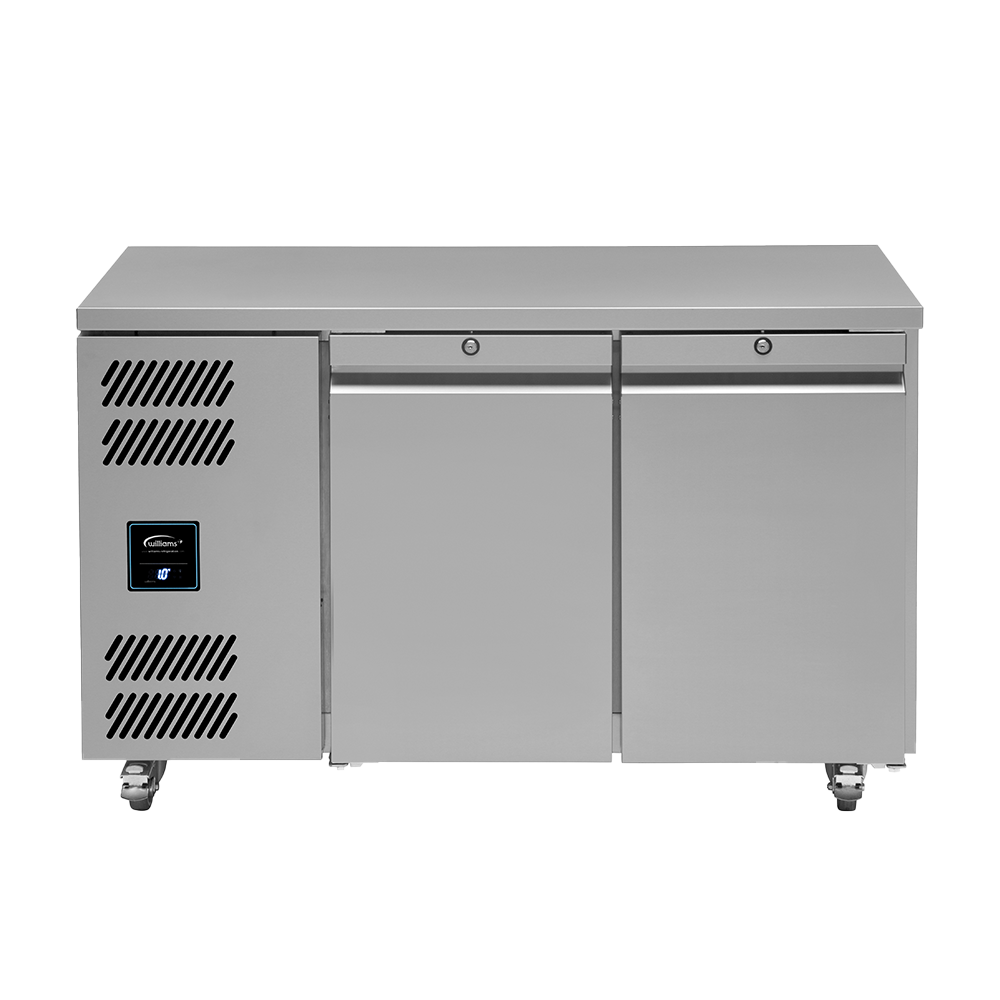 Williams HJC2-SA Jade Double Door Counter Fridge 374 Litres