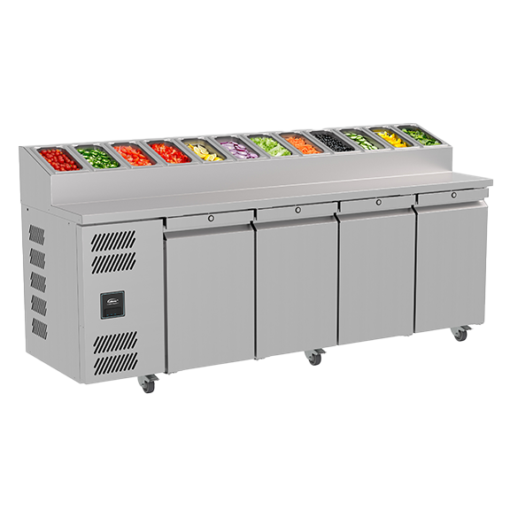 Williams Jade Counter HJC4-SA 4 Door Counter Fridge 622 Litres