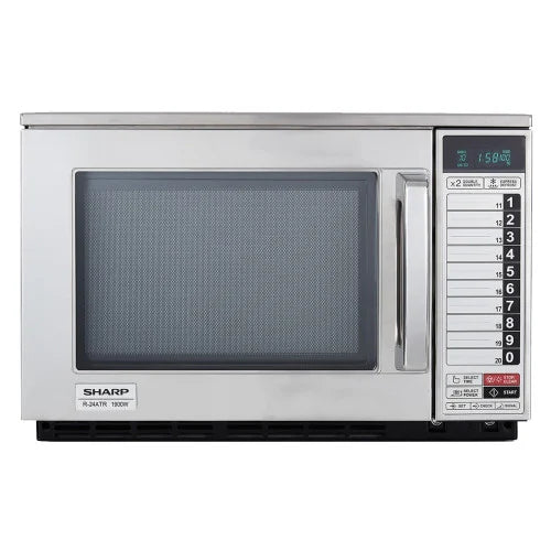 Sharp R-24ATR Commercial Microwave Programmable 1900w