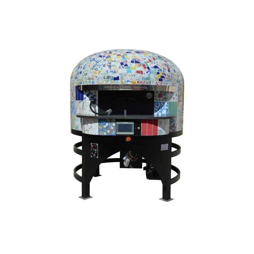 Manna Forni Artisan Neapolitan Dome Gas Rotating Base Pizza Oven
