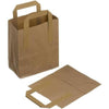 Recyclable Kraft Paper Bag 17.7cm x 17.7cm Case Size 1000