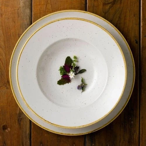 Churchill Stonecast Barley White Coupe Bowl 31cm Case Size 6 - Cater-Connect Ltd