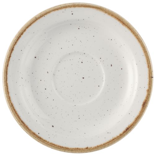 Churchill Stonecast Barley White Saucer 15cm Case Size 12