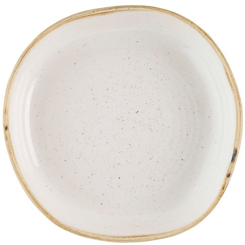 Churchill Stonecast Barley White Walled Plate 15.7cm/6.13" Case Size 6