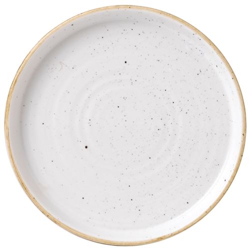 Churchill Stonecast Barley White Walled Plate 27.5cm/10.75" Case Size 6 