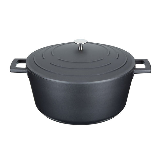 MasterClass Cast Aluminium 5 Litre Casserole Dish 5 Litres