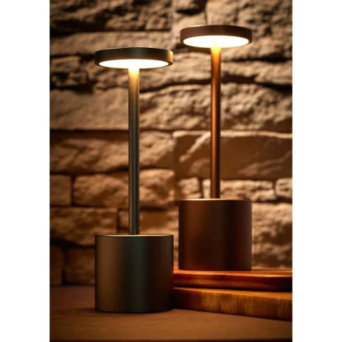 Tempo 603002B Cordless Brown Table Lamp 29cm / 11.5″ - Cater-Connect Ltd