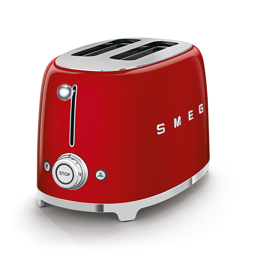 Smeg TSF01RDUK Retro Red 2 Slice Toaster