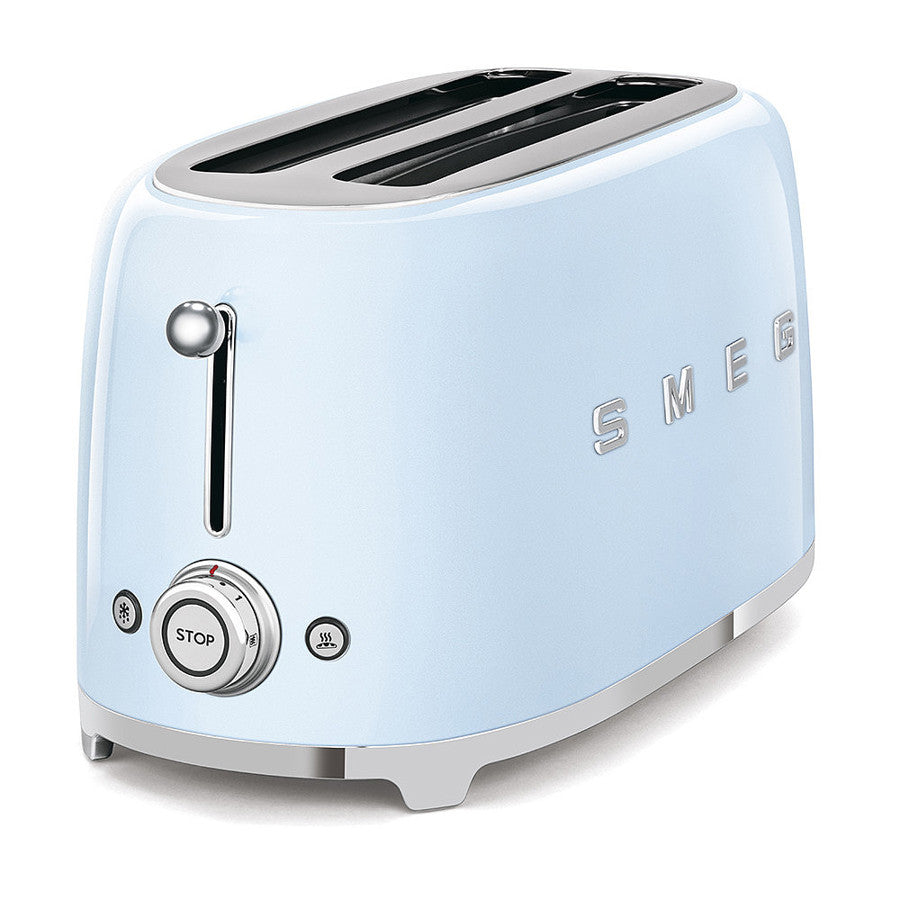 Smeg TSF02PBUK Retro Pastel Blue 4 Slice Toaster