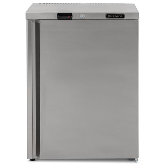 Blizzard UCR140 Stainless Steel Undercounter Fridge 145 Litres